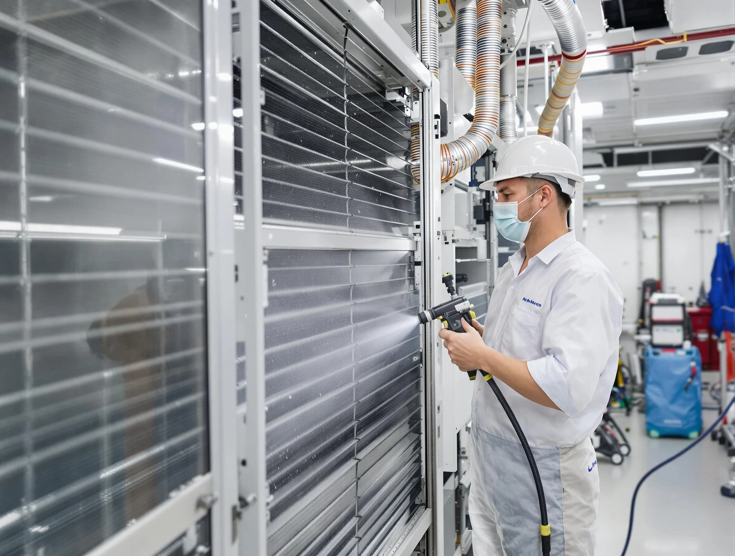 Professional AC coil cleaning by Tooele Air Duct Cleaning in Tooele