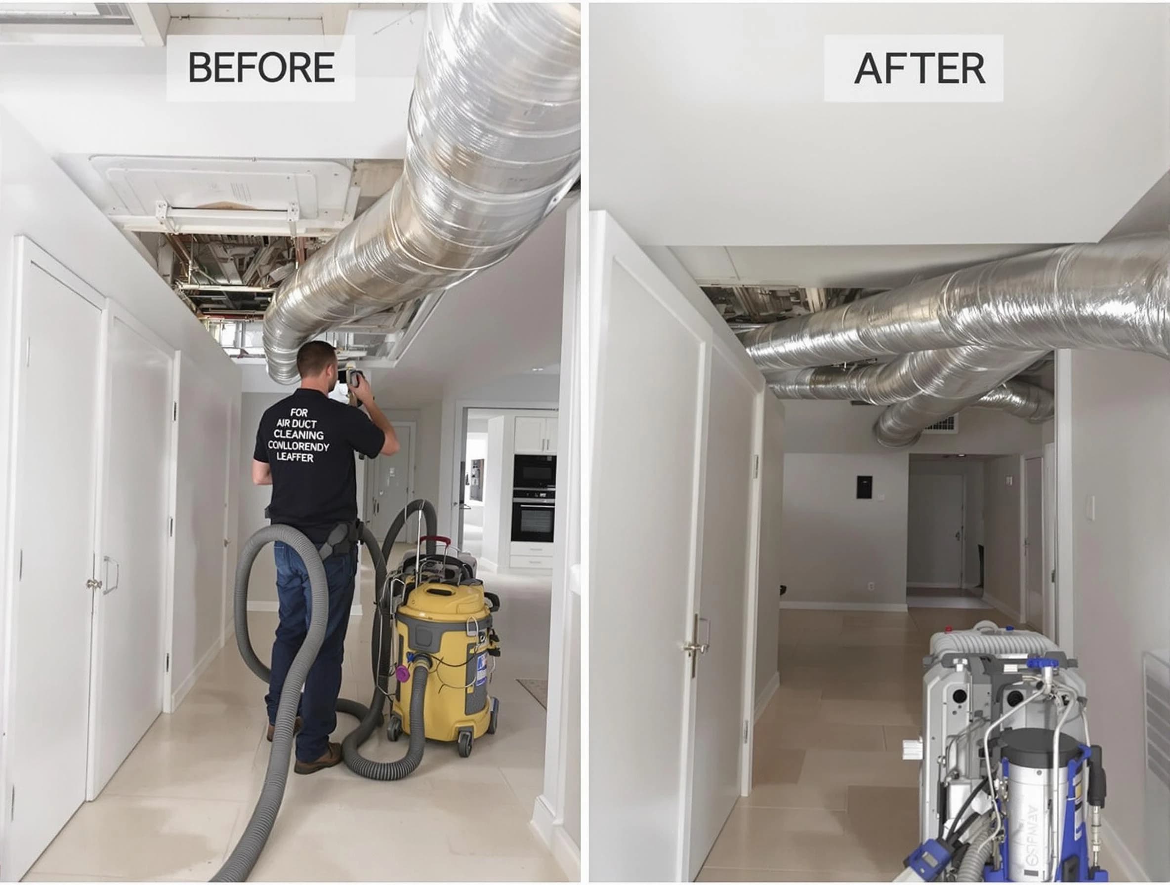 Tooele Air Duct Cleaning professional performing thorough air duct cleaning in Tooele