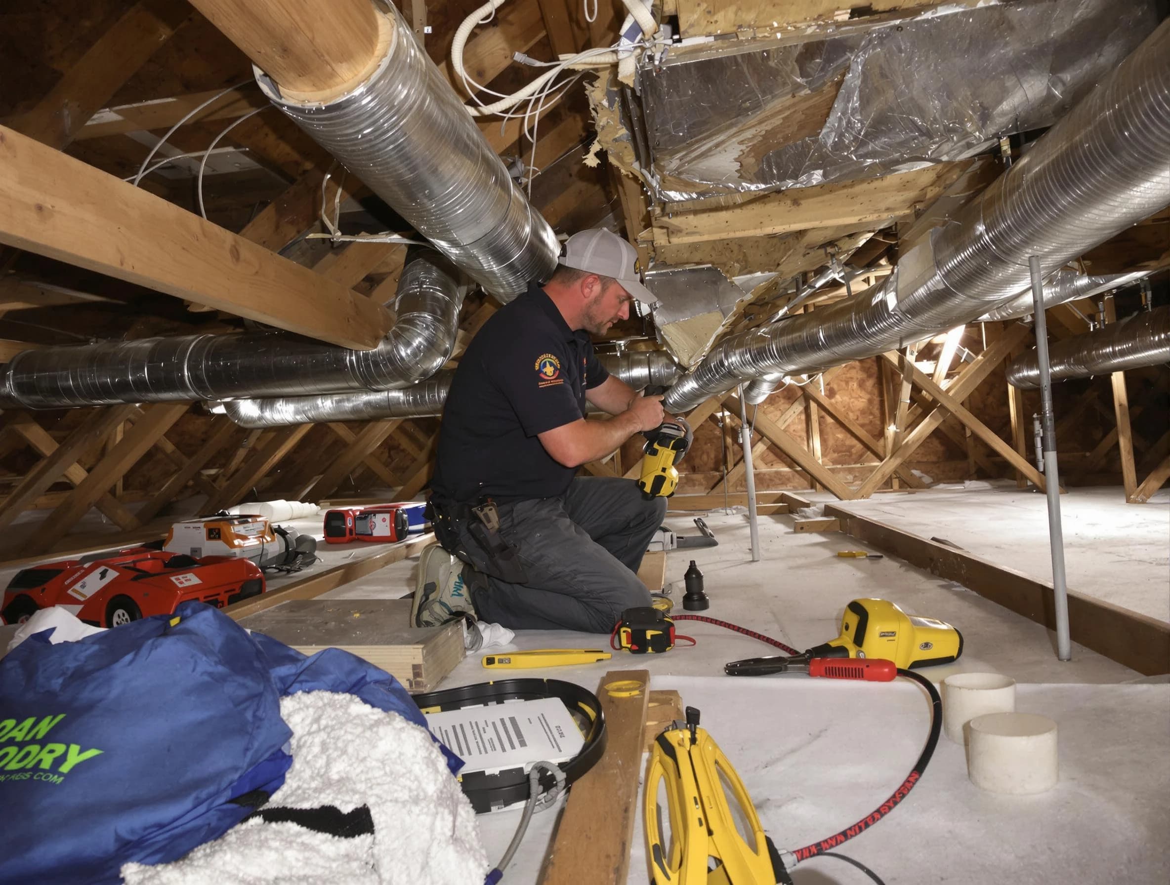 Professional air duct repair by Tooele Air Duct Cleaning in Tooele