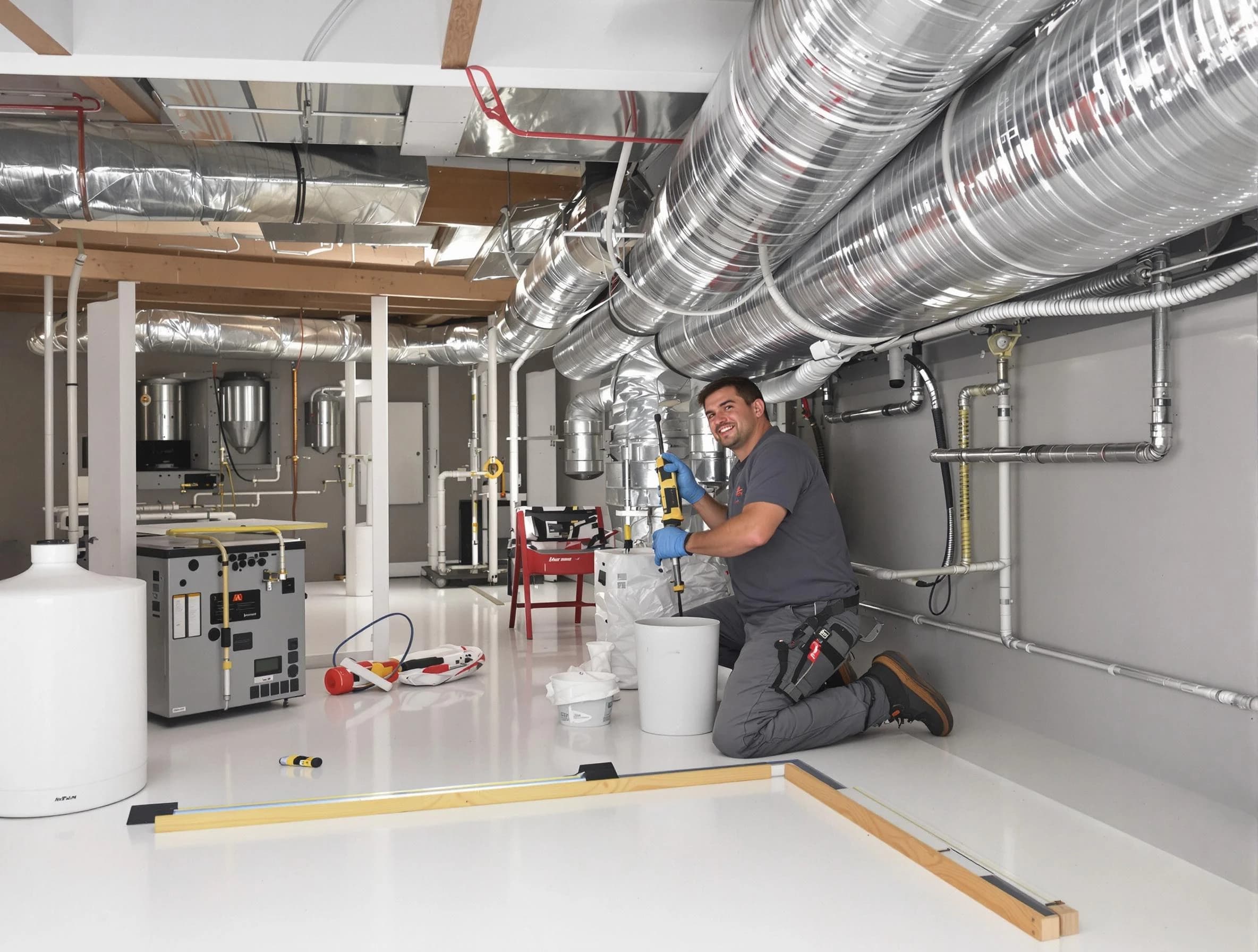 Professional duct sealing service by Tooele Air Duct Cleaning in Tooele