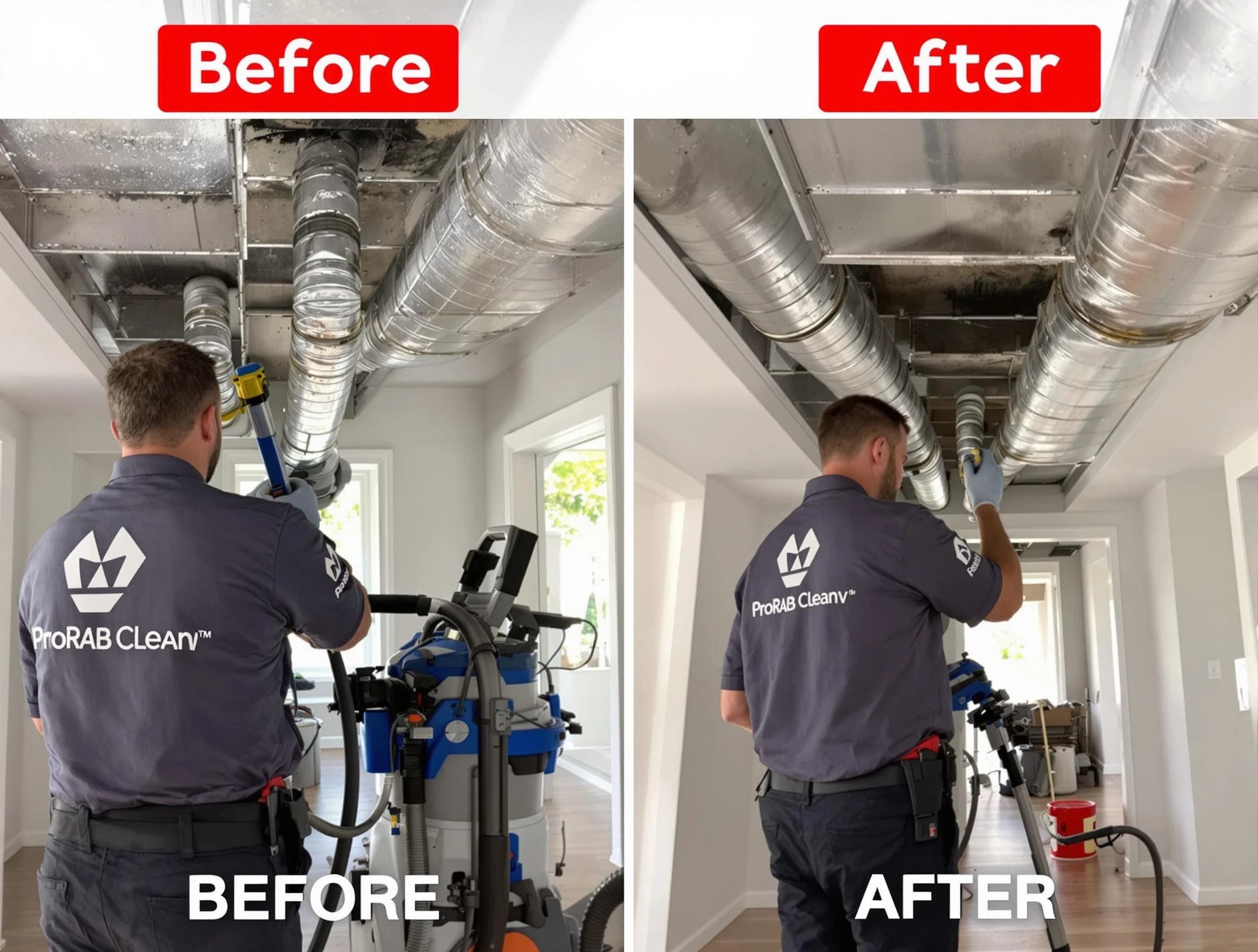 Tooele Air Duct Cleaning expert performing thorough residential duct cleaning in a Tooele home